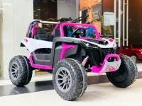 Электромобиль детский багги DLS-X1 розовый полноприводный 4WD