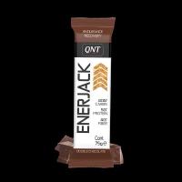 QNT Enerjack Double chocolate 75g/ Протеиновый батончик "Энерджэк" Двойной шоколад 75гр