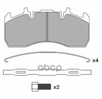 Тормозные Колодки Дисковые Rvi Midlum Ii Dxi 5/7, Premium Ii Pr/ Dxi 7, Magnum Dxi 12/13, Volvo Fl Ii/Iii (215,85 X 101 X 29)