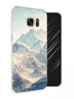 Силиконовый чехол на Samsung Galaxy S7 / Самсунг Галакси S7 "Горы 4"