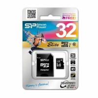 Карта памяти microSD 64 ГБ Silicon Power Class 10 Elite ( SP064GBSTXBU1V10SP )