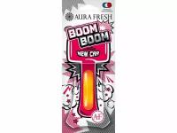 Ароматизатор для автомобиля Aura Fresh BOOM BOOM, отдушки Франция, капсула с жидким центром, New Car, 23306