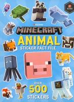 Minecraft Animal Sticker Fact File | Jelley Craig | Книга на Английском