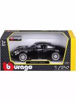 Машинка металлическая 1:24 Bburago Porsche 911 Carrera S 18-21065