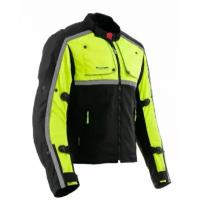 Мотоциклетная куртка Hyperlook Stinger, черно-зеленый, XS