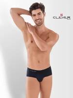 Мужские трусы брифы черные Clever Moda CLASSIC MATCH CLASSIC BRIEF 088111 XL (50)