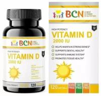 Vitamin D BCN 2000 IU, 120 капсул