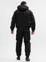 Горка из рипстопа - костюм с защитой от холода до -35°С, черный, модель №5, 52/54 размер