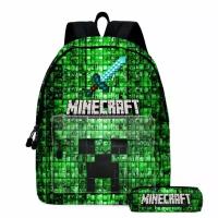 Комплект рюкзак с пеналом Minecraft