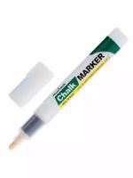 Маркер меловой MUNHWA "Chalk Marker", 3 мм, белый, сухостира