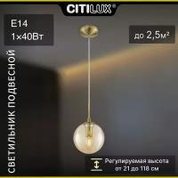 Citilux Томми CL102013 Подвесной светильник Бронза