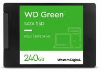 Western Digital SSD GREEN 240Gb SATA-III 2,5”/7мм WDS240G3G0A (аналог WDS240G2G0A), 1 year