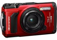 Цифровой фотоаппарат OLYMPUS TG-7 красный (red)