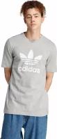 Футболка/Adidas/IM4504/TREFOIL T.5SHIRT/серый/XL