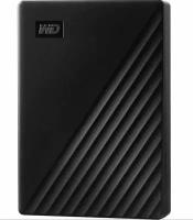 4 ТБ Внешний HDD Western Digital My Passport, WDBYVG/WDBPKJ, USB 3.2 Gen 1, черный