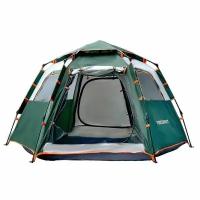 Палатка кемпинговая(240х210х235см,полиэстер,каркас стеклопластик)
