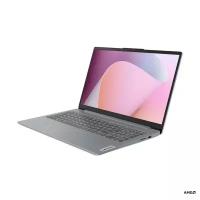 15.6" Ноутбук Lenovo IdeaPad Slim 3 Ryzen 3 7320U (2.4 ГГц), RAM 8 ГБ, SSD 256 ГБ Radeon 610M, Без ОС, Arctic Grey, Росс клав