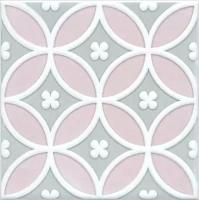 Декор KERAMA MARAZZI NT\A181\17000, серый/розовый