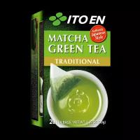 ITOEN Традиционный зеленый чай Матча MATCHA GREEN TEA TRADITIONAL, 20 пирамидок, 30 грамм