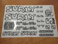 Surly straggler наклейки для велосипеда на раму, mtb stickers