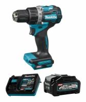 Аккумуляторная дрель-шуруповерт Makita DF002GZM1 (з/у, 1 x 4,0Ah, 40V, Li-Ion) XGT BL XPT 65Нм