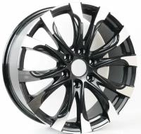 Литые колесные диски RST R022 (LC Prado) 8x20 6x139.7 ET30 D106.1 Чёрный с полированной лицевой частью (RR022-820-1061-6x1397-30BD)