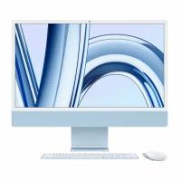 Моноблок Apple iMac 24" Blue (M3/8Gb/256Gb SSD/MacOs) (MQRC3B/A) (Aнглийская клавиатура) Нужен переходник на EU