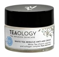 Антивозрастной крем для лица с белым чаем и коллагеном / Teaology White Tea Miracle Anti-Age Cream