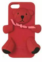 Чехол Bear для iPhone 5/5S Красный