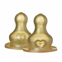 средний поток Nipple 2 Pack Medium Flow - Latex с 0 мес. 2 шт