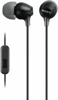 MDR-EX14AP B проводные наушники Sony, черный цвет