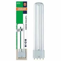 Лампа Люминесцентная OSRAM 18W 220V DULUX L 2G11 4-х штырьковая 1200Лм 4000К Дневной белый свет, уп. 1шт