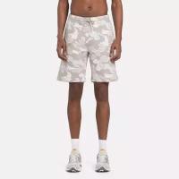 Шорты спортивные Reebok для мужчин, Размер:L, Цвет:серый, Модель:RI MOTION CAMO SHORT