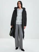 Zarina Стеганое пальто, цвет Черный, размер L (RU 48), 3420414114-50