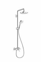 Душевая стойка Hansgrohe Croma Select E 180 2jet Showerpipe 27258400