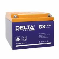Аккумуляторная батарея Delta GX 12-24, 24 Ач
