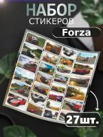 Наклейки на телефон Forza стикеры Форза игра гонки авто