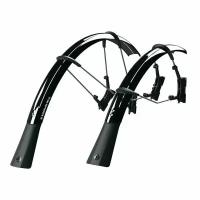 Комплект крыльев SKS RACEBLADE Pro, ширина 32мм, для 28" (700С) x 18-25 мм, черный, быстросъемный