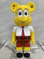 Фигурка Bearbrick Spanch Bob (губка боб 28см) 400%