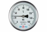 Термометр биметаллический экомера БТ-1-80, 0-160С L=60