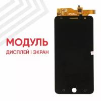 Модуль (дисплей и тачскрин) для смартфона Alcatel OneTouch Pop Star (5022D), 5", 1280х720 (HD), черный