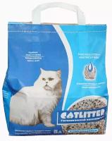 Catlitter Наполнитель для кошек, гигиенический комкующийся, фр-ия 1,4-2,4мм 5л
