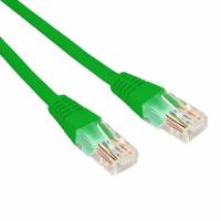 Патч-корд U/UTP Rexant cat 5e, медь, LSZH (негорючий), 2 м, RJ45-RJ45, 26AWG, зеленый