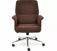 Кресло офисное TetChair YORK 6, флок brown