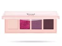 Пупа / Pupa - Тени для век палетка 4 Eyeshadow Palette Vamp! тон 004 vibrant plum 5,2 г