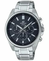 Наручные часы CASIO Edifice EFV-650D-1AVUDF, черный, серебряный