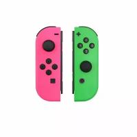 Геймпады Joy-con для Nintendo Switch розовый зеленый цвет 3