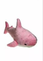 Мягкая игрушка "Акула" розового цвета, 120см