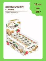 Cornline зерновой батончик с клюквой 18шт. по 30 г