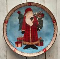 Декоративная винтажная тарелка Gifts For Santa Англия Royal Doulton